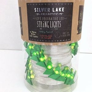 LED Christmas Tree String Lights 10 Ft Decorative Holiday